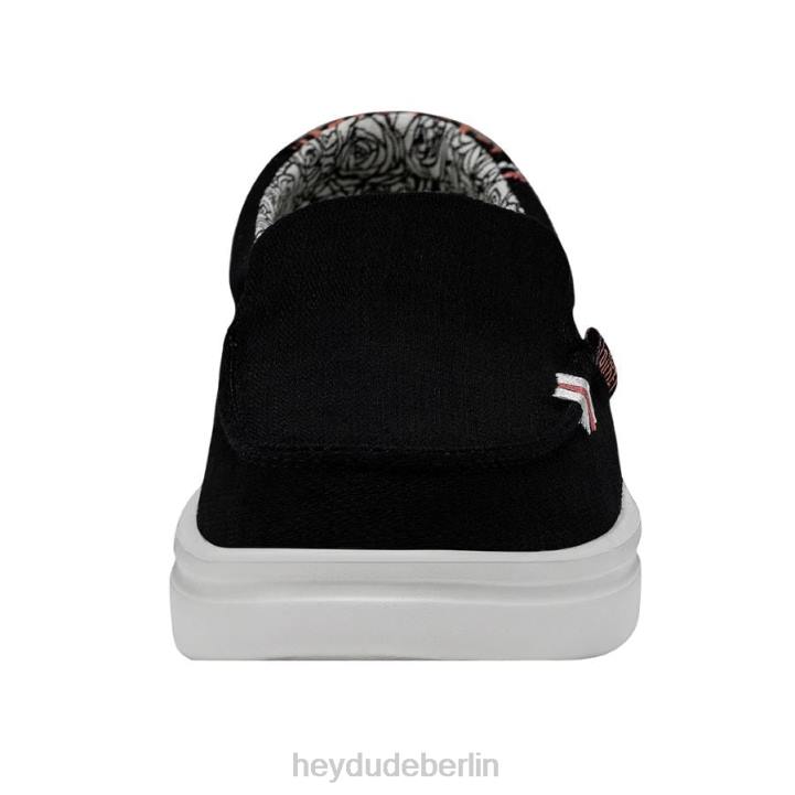 nebliger Aufstieg Hey Dude Frauen 8JFX229 Schuhe schwarze Handfläche