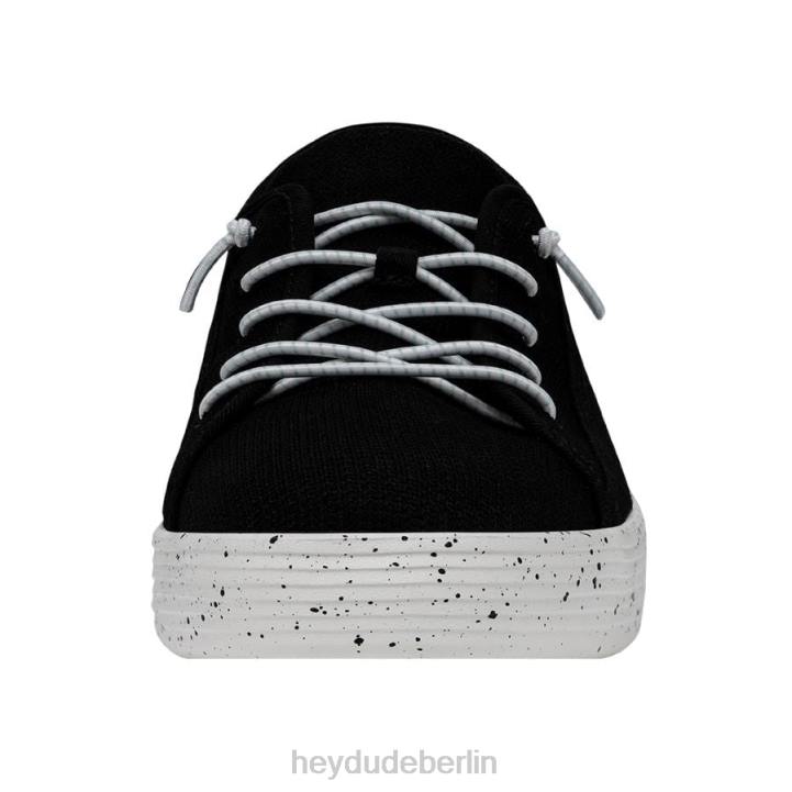 Cody Sport-Mesh Hey Dude Frauen 8JFX220 Schuhe Schwarz