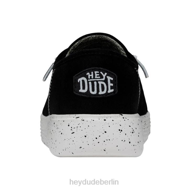 Cody Sport-Mesh Hey Dude Frauen 8JFX220 Schuhe Schwarz