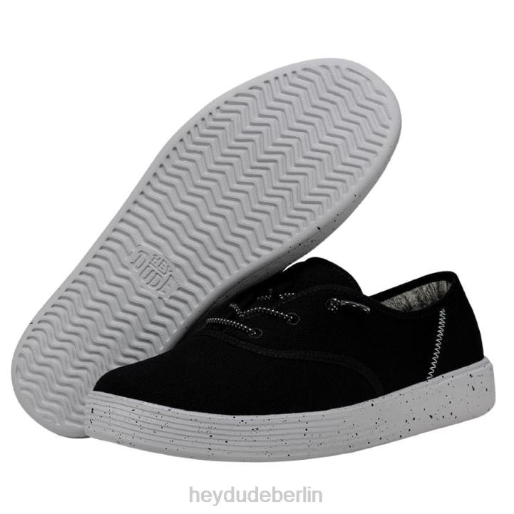 Conway Sport-Mesh Hey Dude Frauen 8JFX235 Schuhe Schwarz