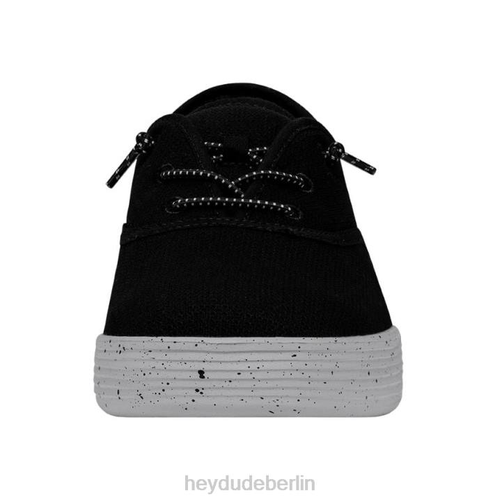 Conway Sport-Mesh Hey Dude Frauen 8JFX235 Schuhe Schwarz