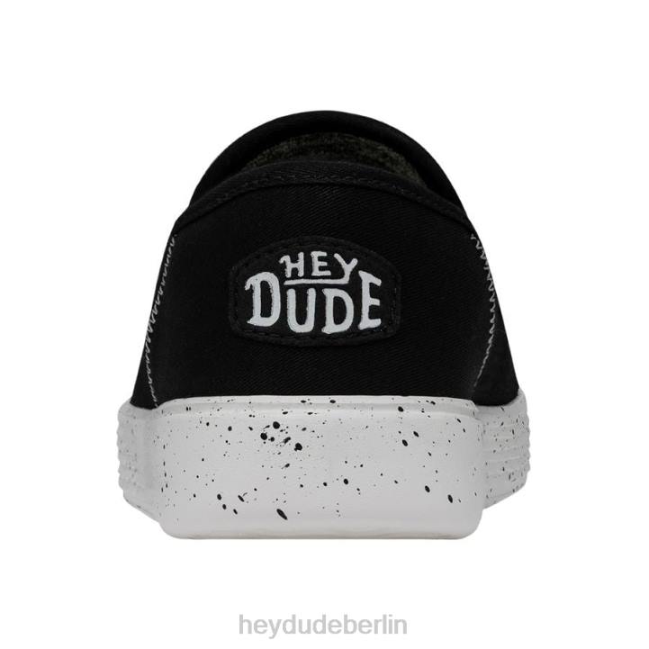 Sunapee Sport-Mesh Hey Dude Frauen 8JFX244 Schuhe Schwarz