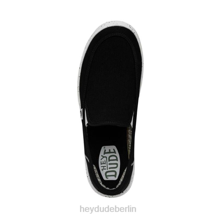 Sunapee Sport-Mesh Hey Dude Frauen 8JFX244 Schuhe Schwarz