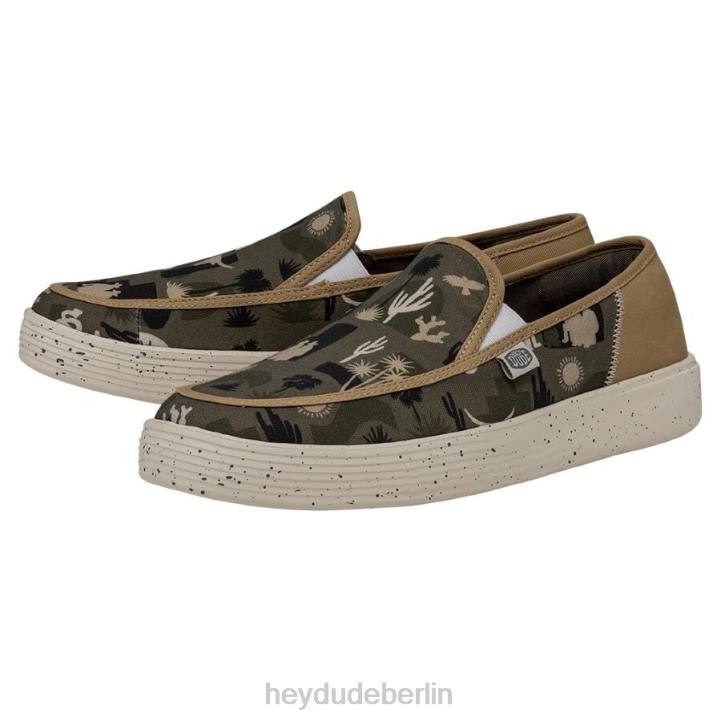 Sunapee-Wüste Hey Dude Frauen 8JFX245 Schuhe Grün