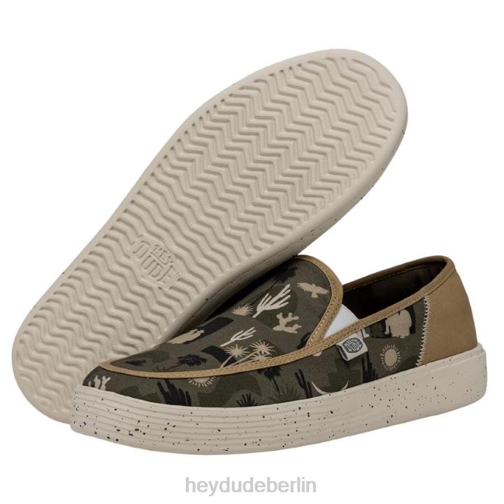 Sunapee-Wüste Hey Dude Frauen 8JFX245 Schuhe Grün