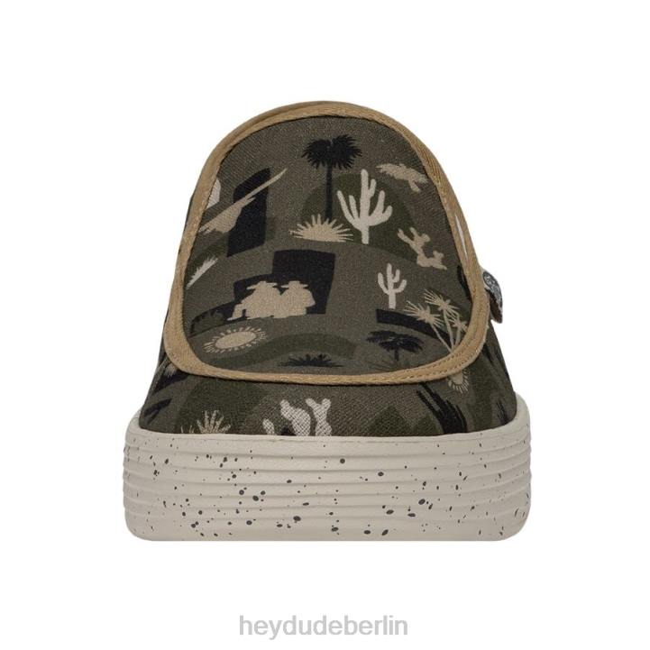 Sunapee-Wüste Hey Dude Frauen 8JFX245 Schuhe Grün