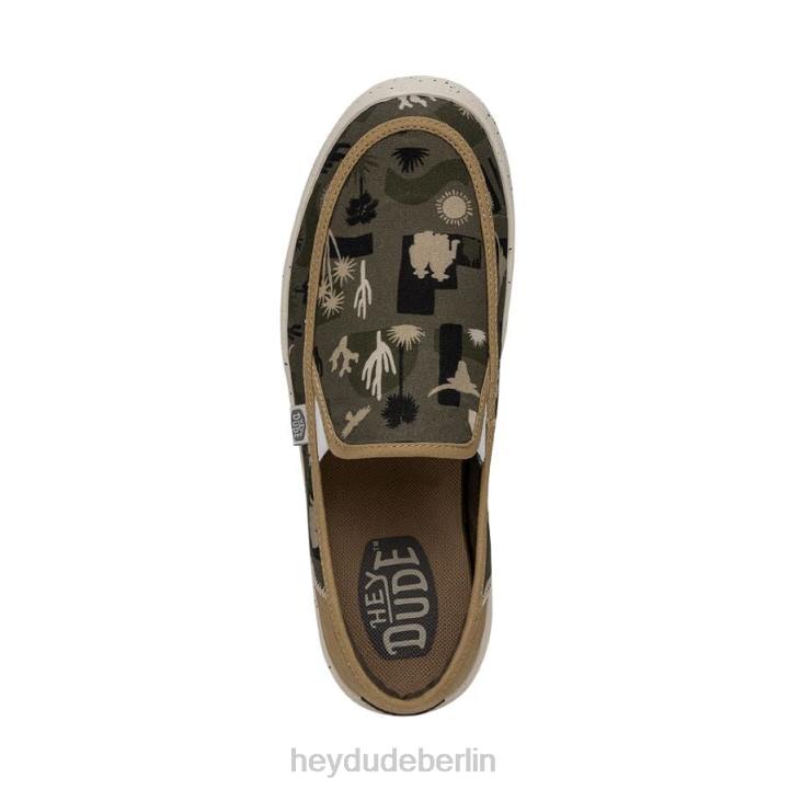 Sunapee-Wüste Hey Dude Frauen 8JFX245 Schuhe Grün