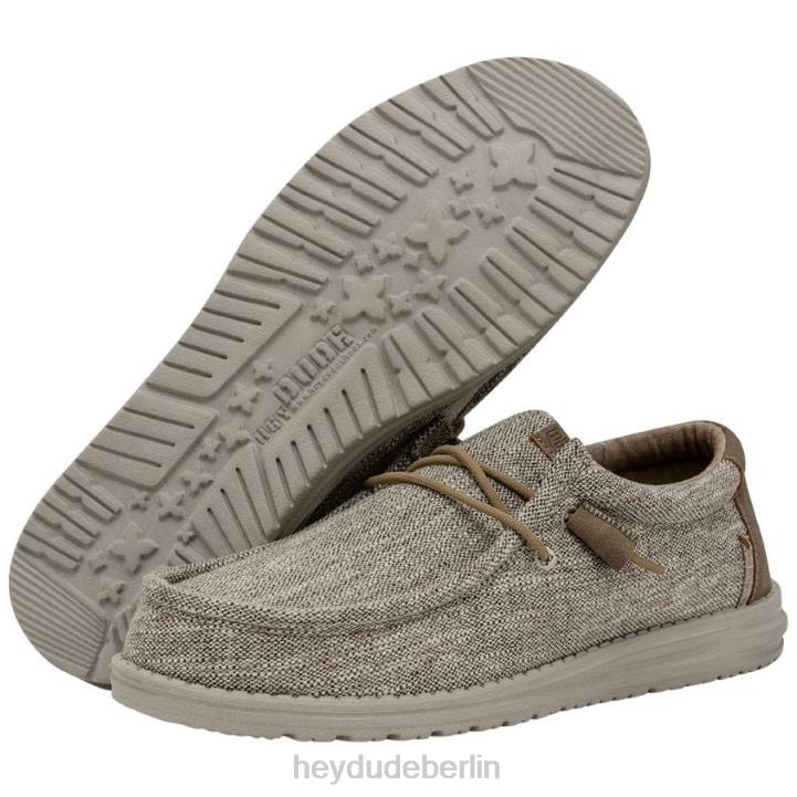 Wally Ascenden gewebt Hey Dude Männer 8JFX385 Schuhe Nussbaum