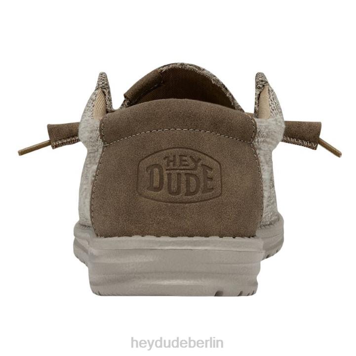 Wally Ascenden gewebt Hey Dude Männer 8JFX385 Schuhe Nussbaum