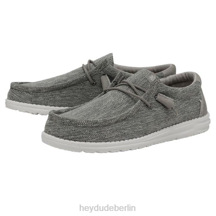 Wally Ascenden gewebt Hey Dude Männer 8JFX386 Schuhe Kohlenstoff