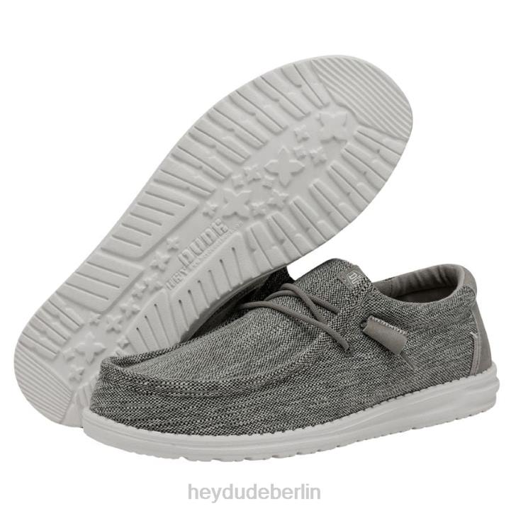 Wally Ascenden gewebt Hey Dude Männer 8JFX386 Schuhe Kohlenstoff