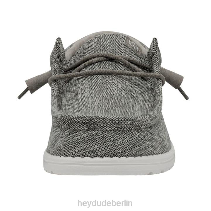 Wally Ascenden gewebt Hey Dude Männer 8JFX386 Schuhe Kohlenstoff