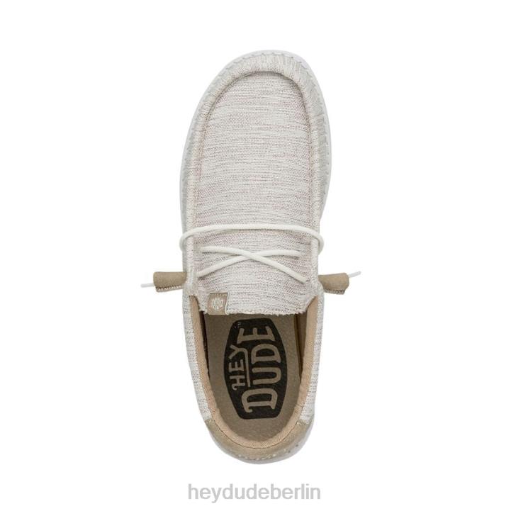Wally Ascenden gewebt Hey Dude Männer 8JFX387 Schuhe Elfenbeinküste