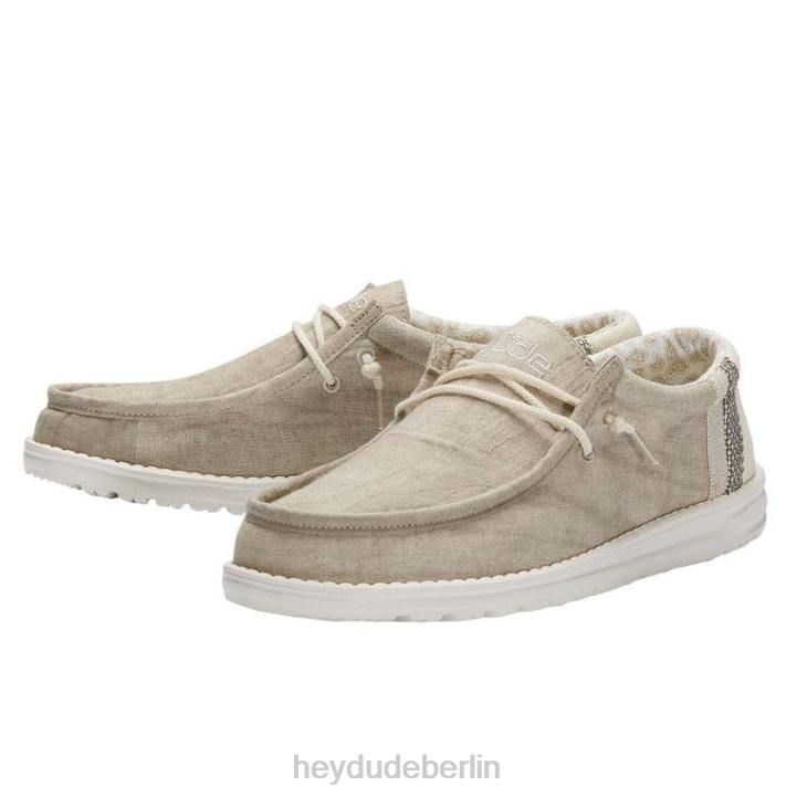 Wally Break Stitch Hey Dude Männer 8JFX359 Schuhe khaki