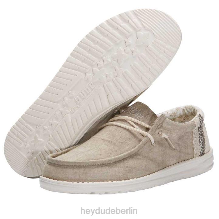 Wally Break Stitch Hey Dude Männer 8JFX359 Schuhe khaki