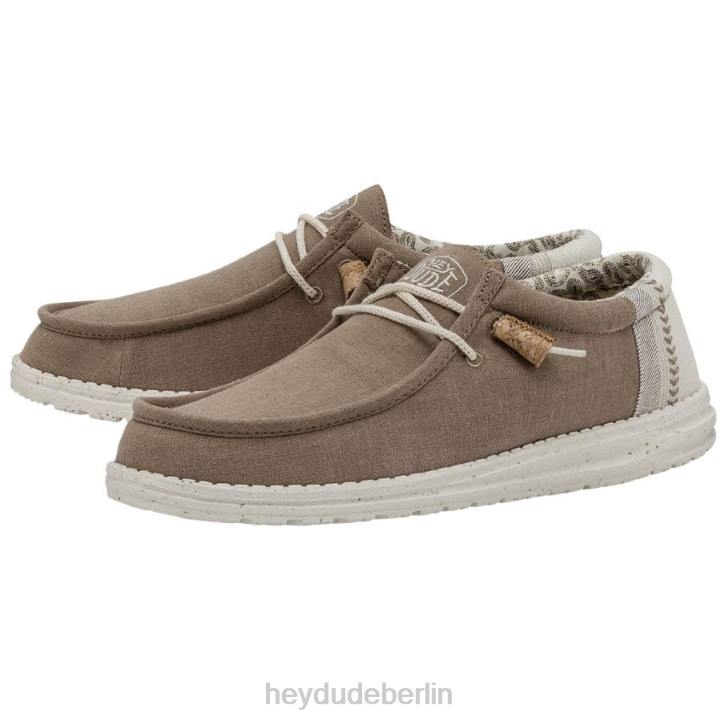 Wally Break Stitch Hey Dude Männer 8JFX361 Schuhe Ton
