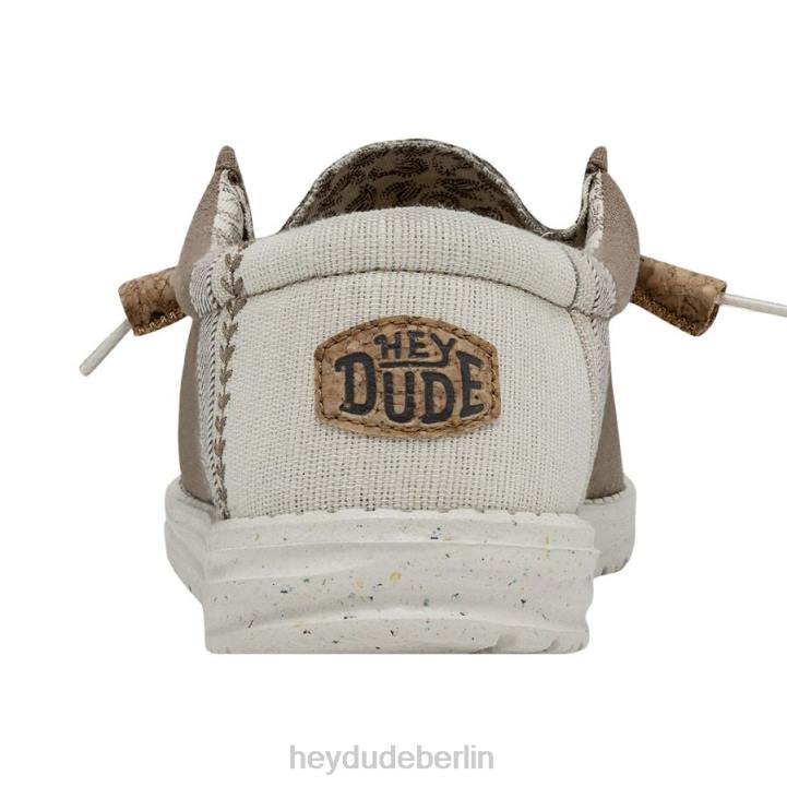 Wally Break Stitch Hey Dude Männer 8JFX361 Schuhe Ton