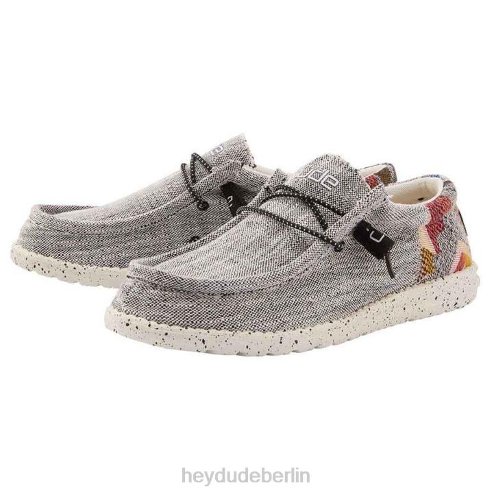 Wally Funk Hey Dude Männer 8JFX454 Schuhe etno grau