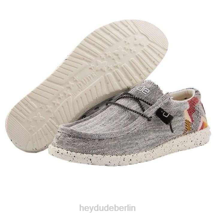 Wally Funk Hey Dude Männer 8JFX454 Schuhe etno grau