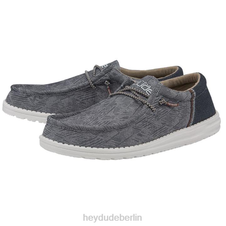 Wally Funk Hey Dude Männer 8JFX457 Schuhe blaue Wellen