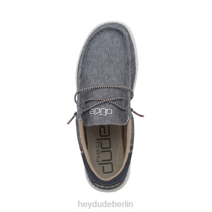Wally Funk Hey Dude Männer 8JFX457 Schuhe blaue Wellen