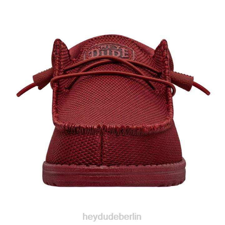 Wally Funk Mono Hey Dude Männer 8JFX384 Schuhe Rot