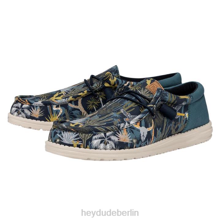 Wally-Funk-Oase Hey Dude Männer 8JFX307 Schuhe Blau
