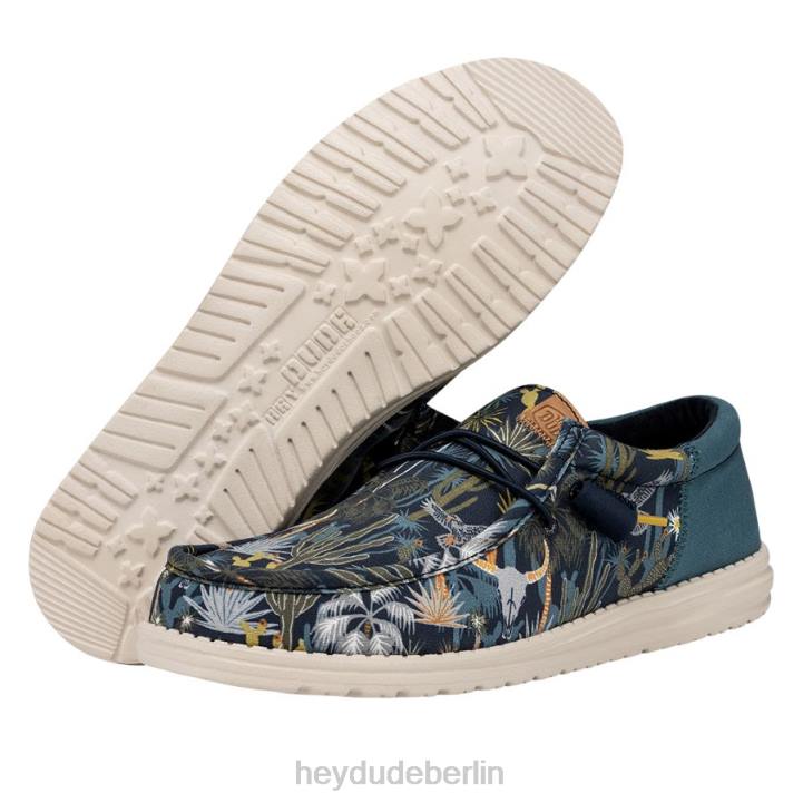 Wally-Funk-Oase Hey Dude Männer 8JFX307 Schuhe Blau