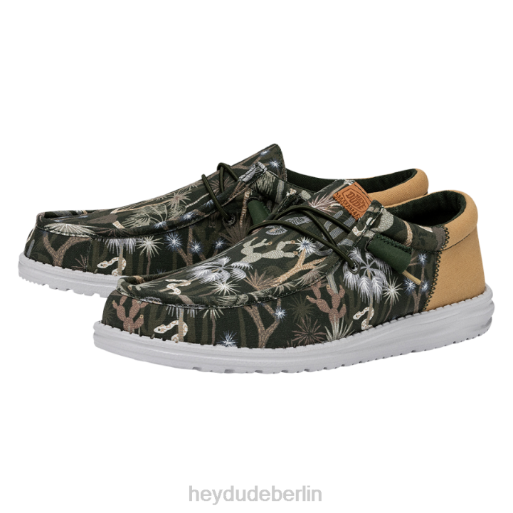 Wally-Funk-Oase Hey Dude Männer 8JFX310 Schuhe Grün