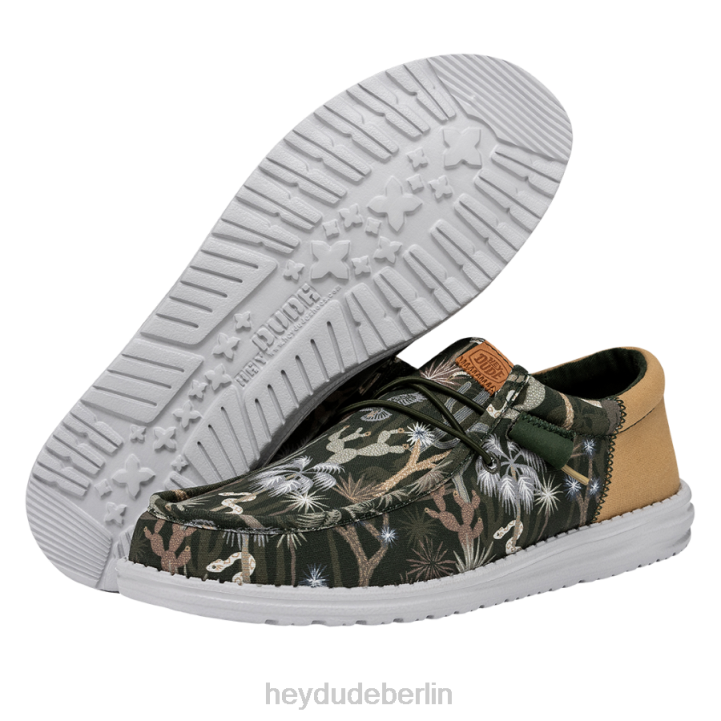 Wally-Funk-Oase Hey Dude Männer 8JFX310 Schuhe Grün