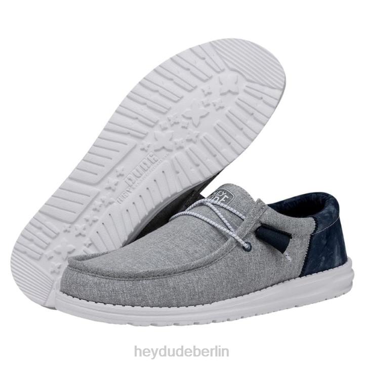 Wally Funk Tie Dye Hey Dude Männer 8JFX350 Schuhe Indigo