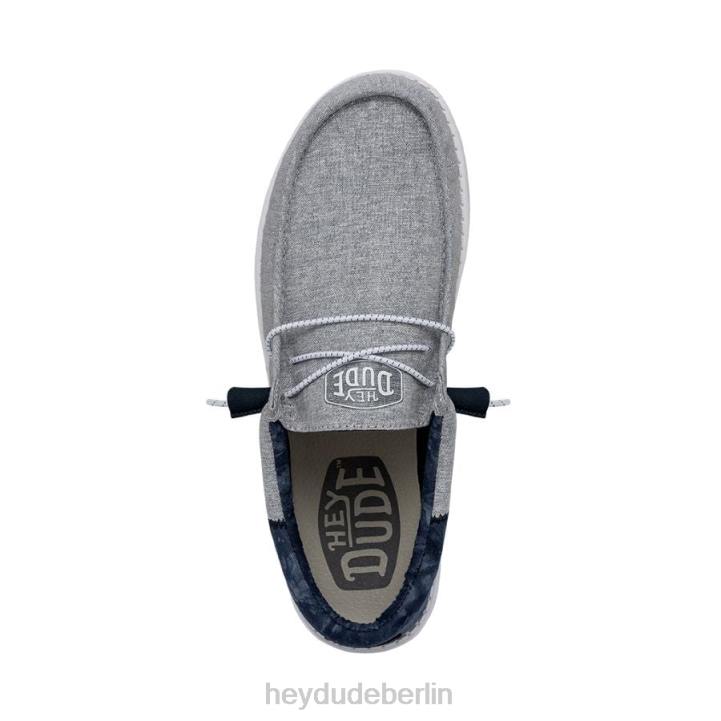 Wally Funk Tie Dye Hey Dude Männer 8JFX350 Schuhe Indigo