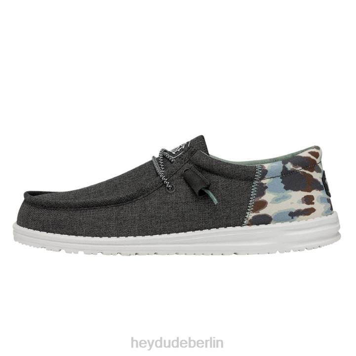 Wally Funk Tie Dye Hey Dude Männer 8JFX351 Schuhe grau