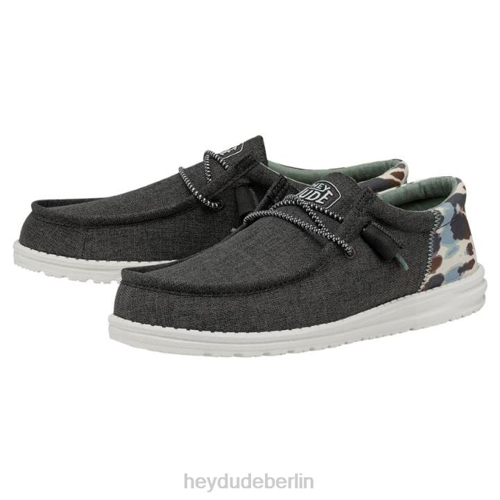 Wally Funk Tie Dye Hey Dude Männer 8JFX351 Schuhe grau