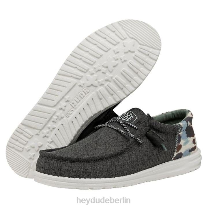 Wally Funk Tie Dye Hey Dude Männer 8JFX351 Schuhe grau