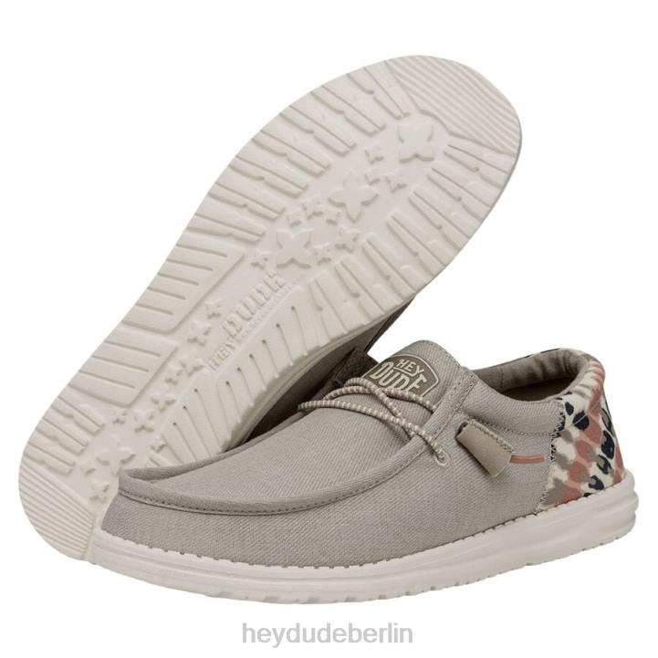 Wally Funk Tie Dye Hey Dude Männer 8JFX352 Schuhe bräunen