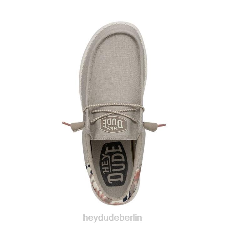 Wally Funk Tie Dye Hey Dude Männer 8JFX352 Schuhe bräunen