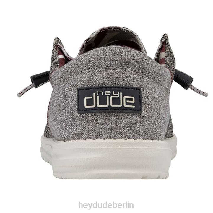Wally Sox Funk Hey Dude Männer 8JFX390 Schuhe gefallener Stein