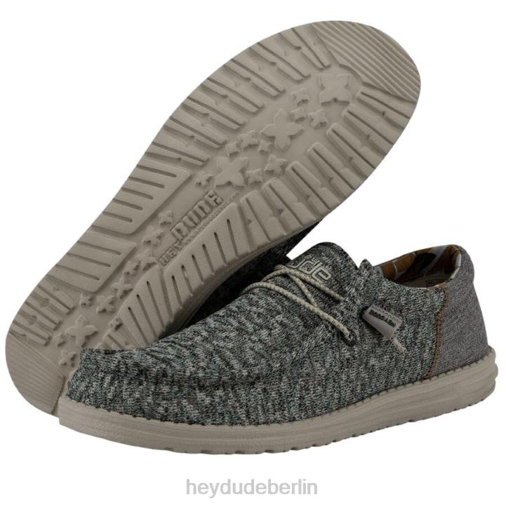 Wally Sox Funk Hey Dude Männer 8JFX447 Schuhe blauer Schatten