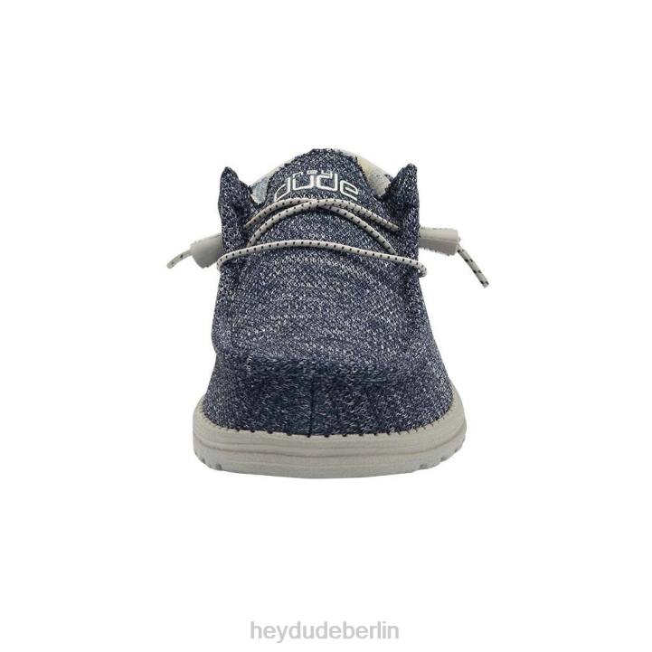 Wally Sox Hey Dude Männer 8JFX341 Schuhe mondbeschienener Ozean