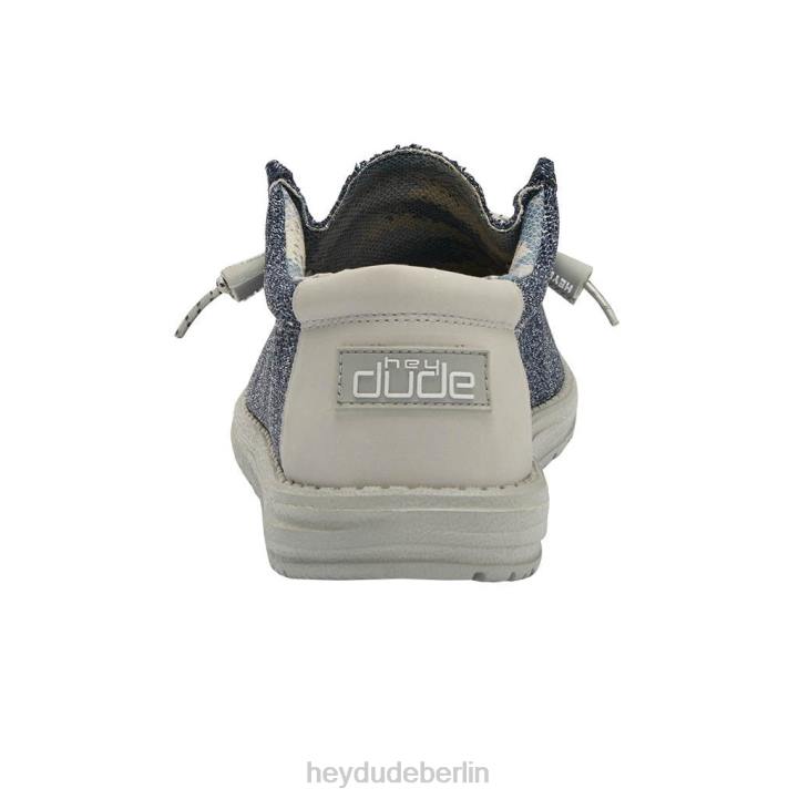 Wally Sox Hey Dude Männer 8JFX341 Schuhe mondbeschienener Ozean