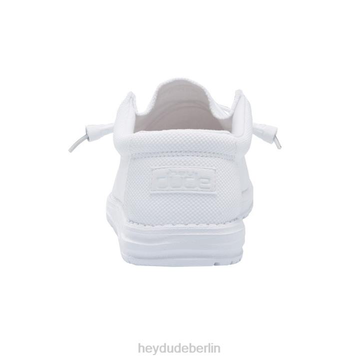 Wally Sox Hey Dude Männer 8JFX458 Schuhe Arktisches Weiß