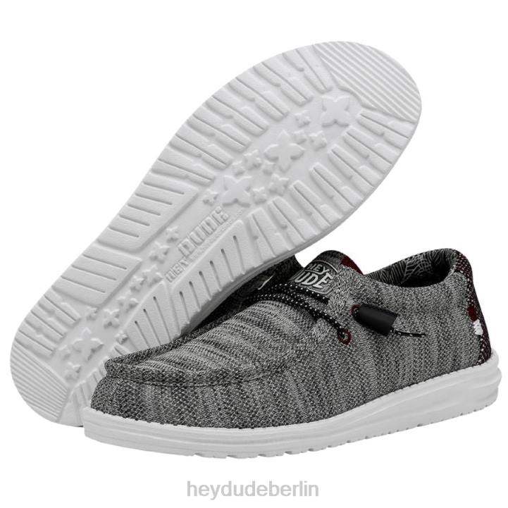Wally-Sox-Stich Hey Dude Männer 8JFX415 Schuhe Orionblau