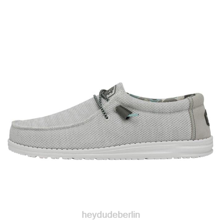 Wally Sox Triple Needle Hey Dude Männer 8JFX442 Schuhe Stern weiß