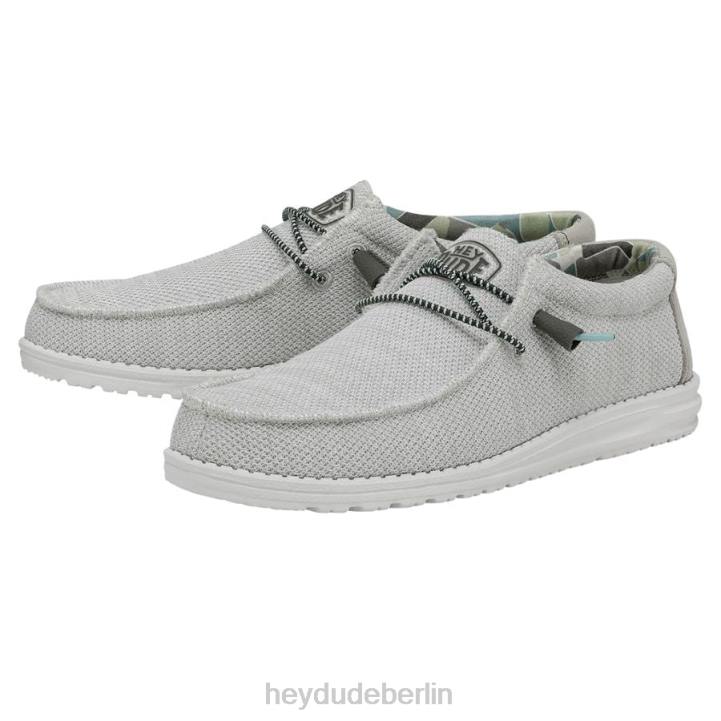 Wally Sox Triple Needle Hey Dude Männer 8JFX442 Schuhe Stern weiß