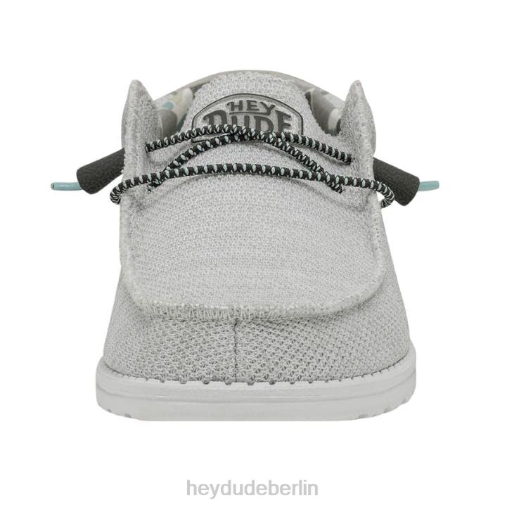 Wally Sox Triple Needle Hey Dude Männer 8JFX442 Schuhe Stern weiß