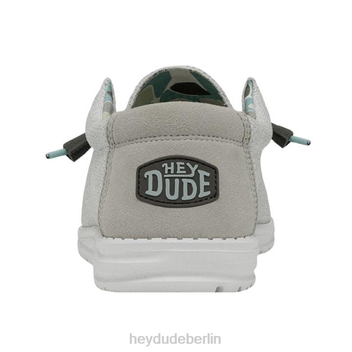 Wally Sox Triple Needle Hey Dude Männer 8JFX442 Schuhe Stern weiß