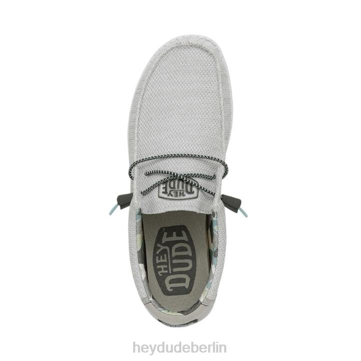 Wally Sox Triple Needle Hey Dude Männer 8JFX442 Schuhe Stern weiß