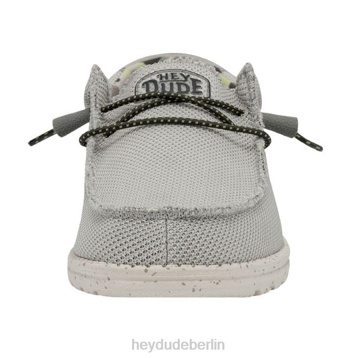 Wally Sox Triple Needle Hey Dude Männer 8JFX444 Schuhe Nebel