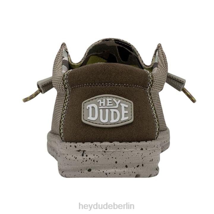 Wally Sox Triple Needle Hey Dude Männer 8JFX445 Schuhe Kamel